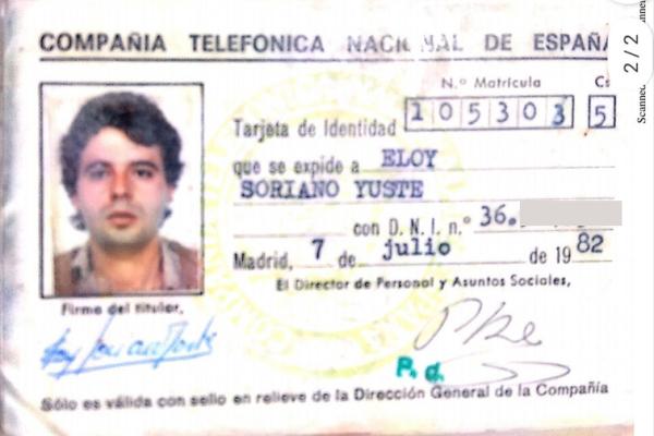 Carnet Empleado (07/1982)